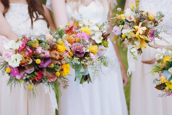 Colourful Rustic South African Wedding