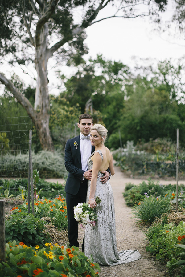 Modern Spring Garden Wedding At Heide Musuem