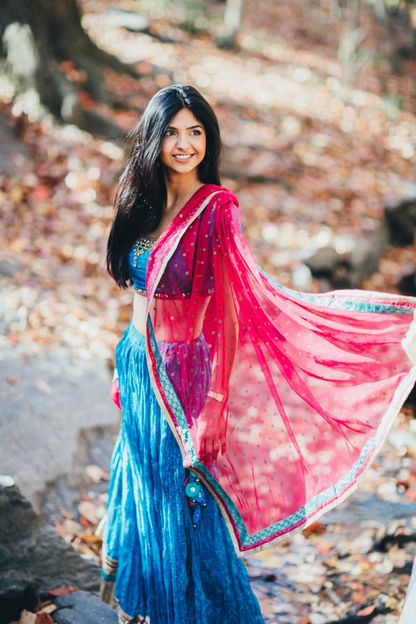 A Gorgeous Indian New York City Engagement Shoot