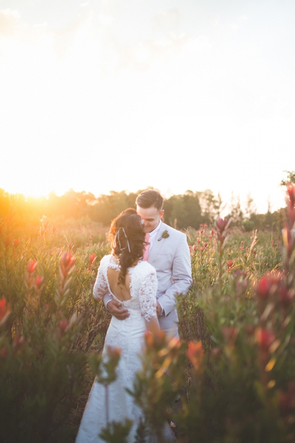 Wood & Lace Wedding at a Protea Farm