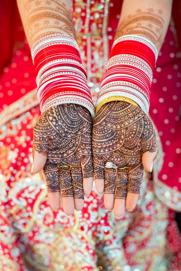 Red & White Indian Wedding in Hawaii