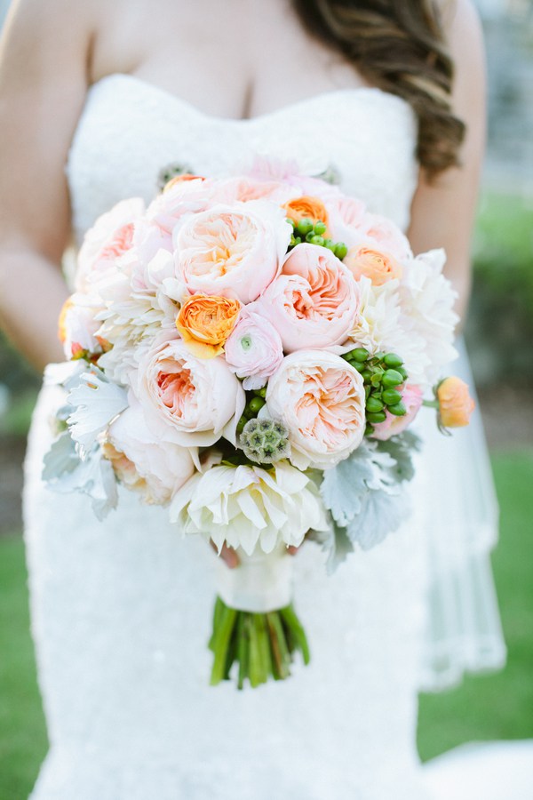 Peachy Green Wedding Inspiration