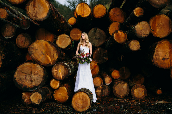 Woodland Bridal Shoot