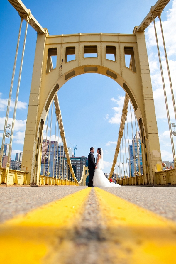 Romantic but Totally Fun Pittsburgh Wedding