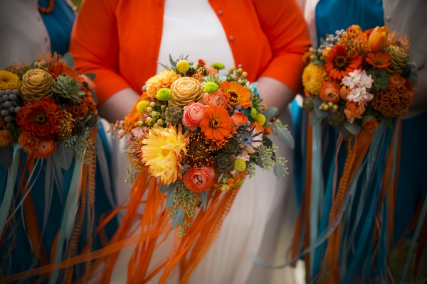 Colorful October Wedding