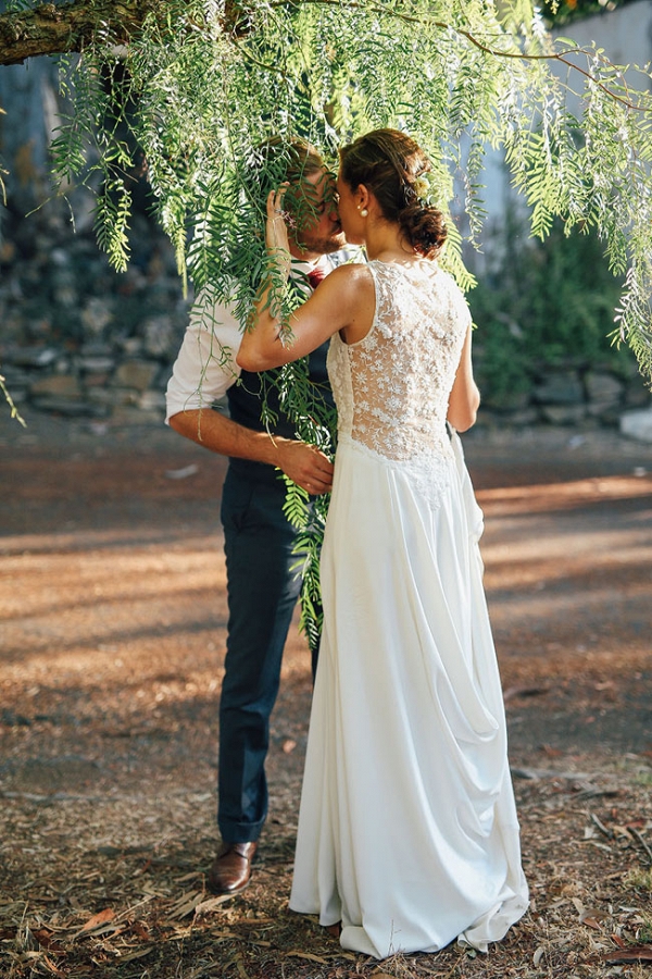 Laid-back Al Fresco Wedding