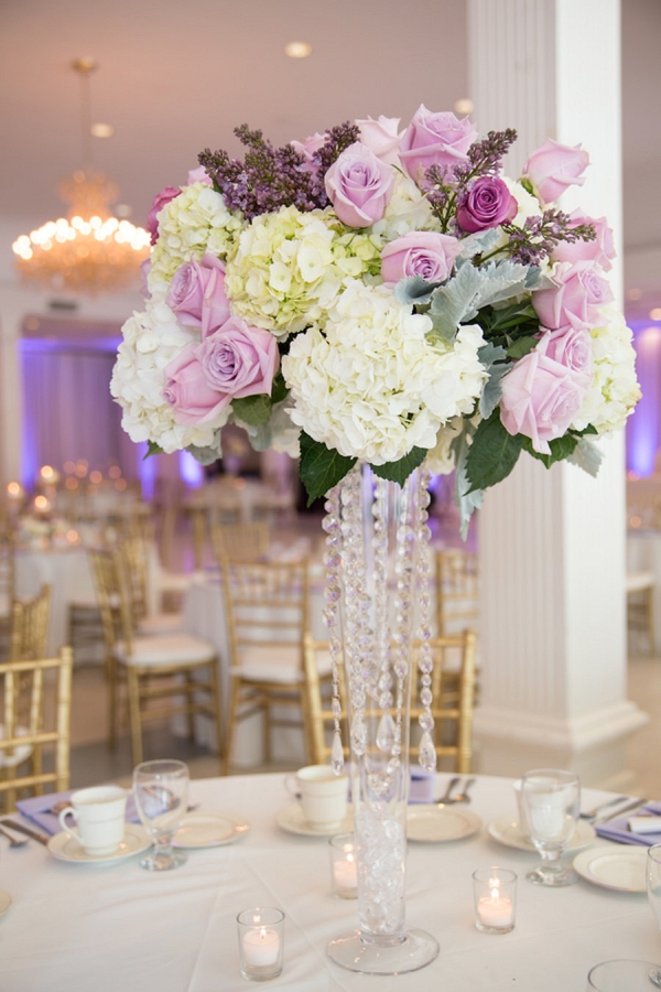 Elegant Purple, Lilac and Ivory Florida Wedding