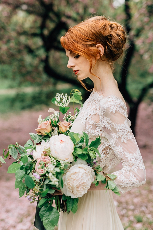 Romantic Central Park Bridal Session Editorial