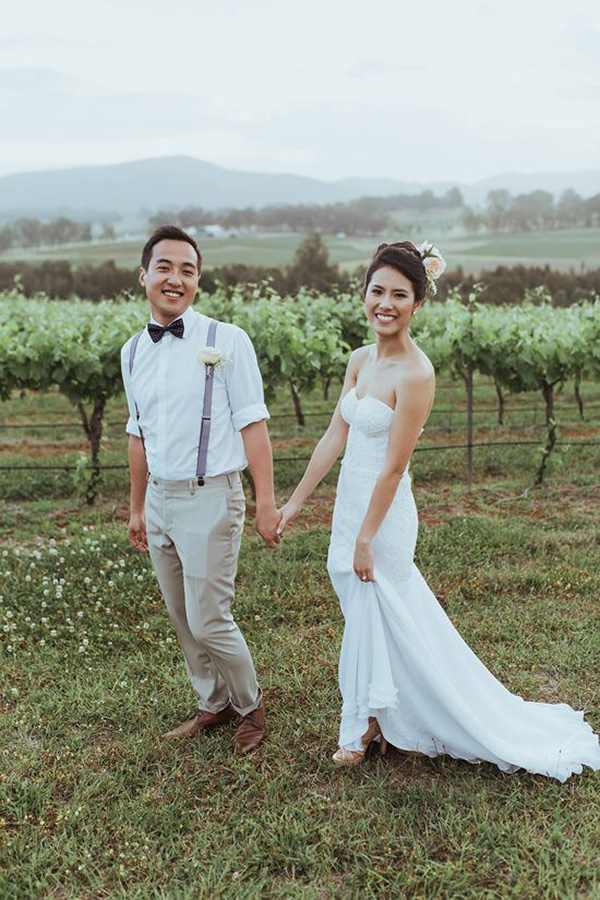 Modern Outdoor Hunter Valley Wedding