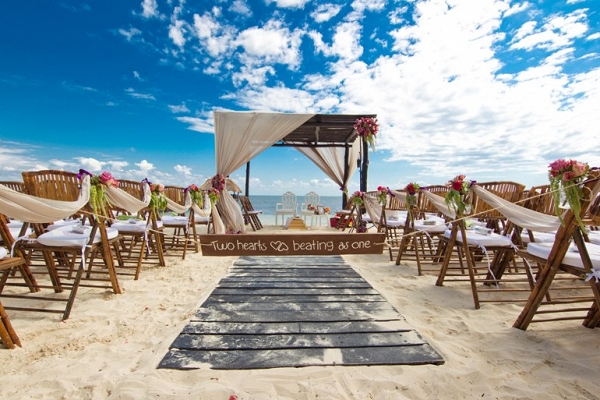 Beachside Destination Wedding Mexico