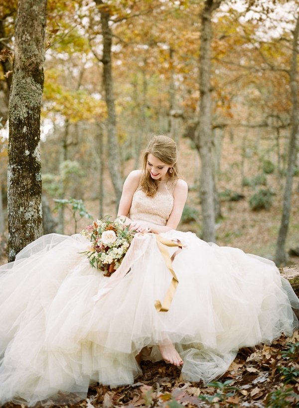 Breathtakingly Romantic Fall Wedding Inspiration