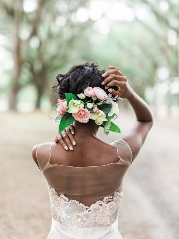 Romantic Pastel Southern Bridal Portraits