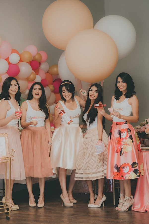 Rosé Inspired Bridesmaid Brunch