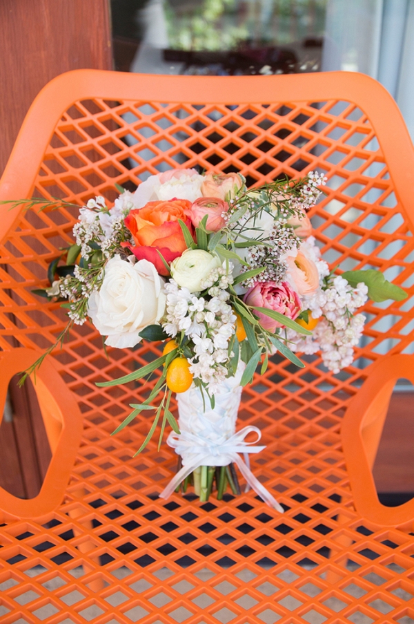 Handmade Citrus Themed Wedding