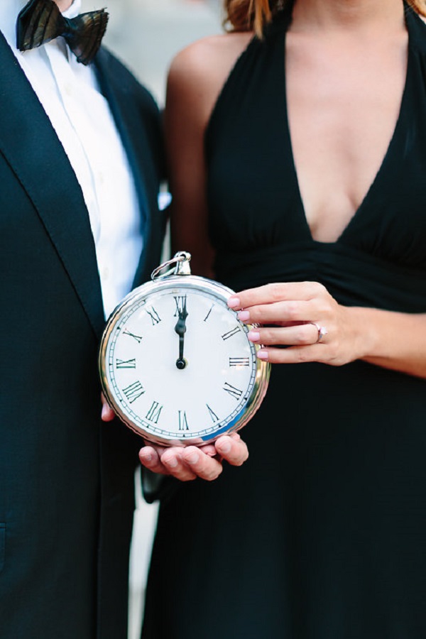 Maryland New Years Inspired Engagement Session