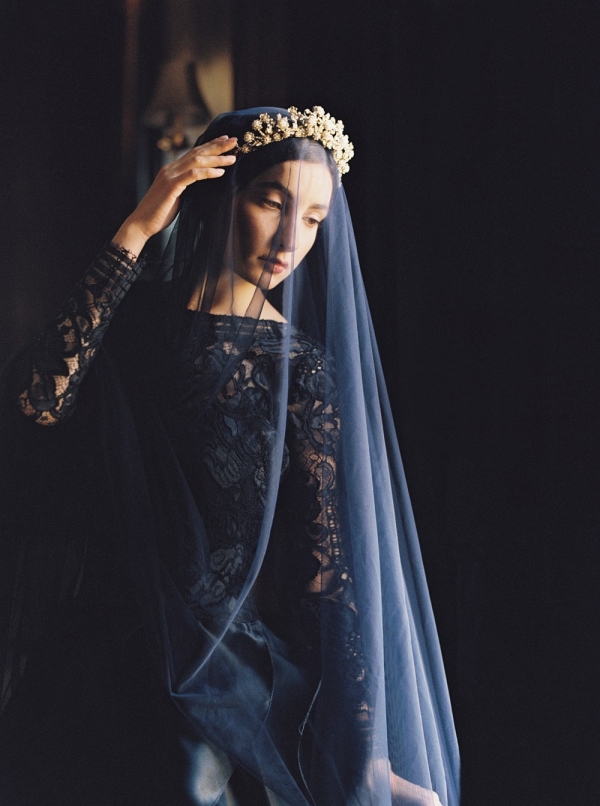 30 of the Most Stunning Black Wedding Dresses