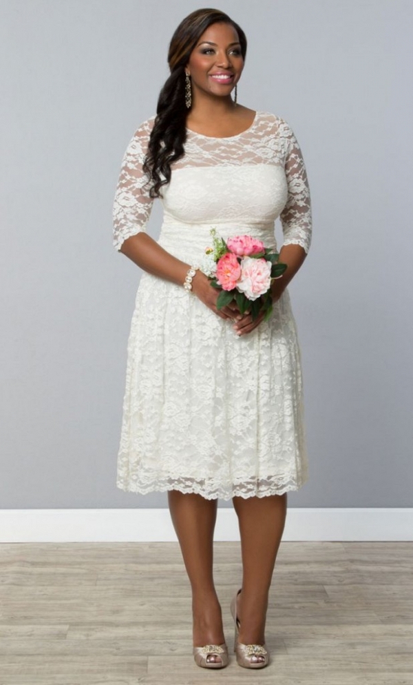 10 Perfect Plus Size Bridal Shower Dresses