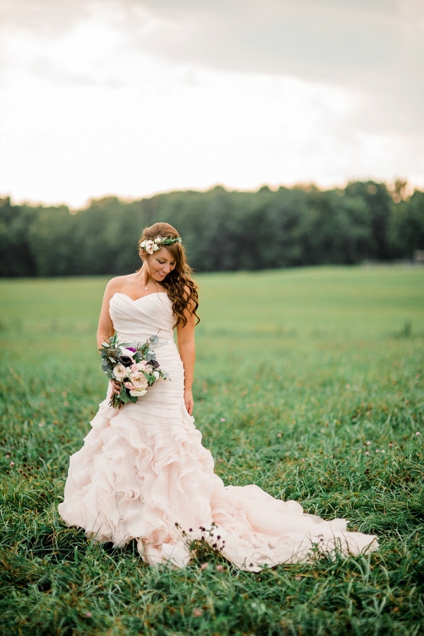 Pumpkin Inspired Fall Farm Wedding