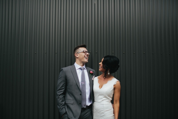 Romantic Melbourne Cargo Hall Wedding