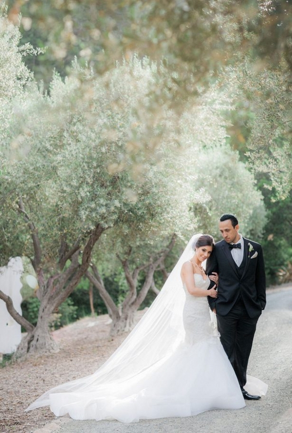 Elegant Purple Wedding In California