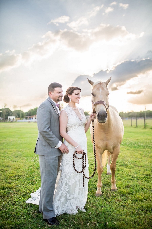 Rustic, Chic Florida Barn Wedding