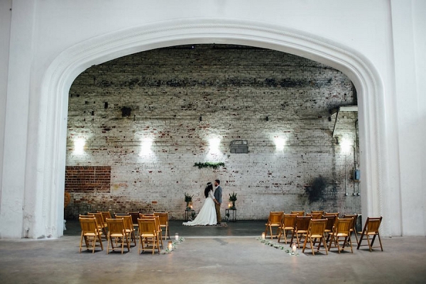 Earthy, Bohemian Styled Florida Theatre Wedding