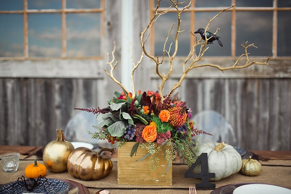 Eclectic Halloween Wedding Inspiration