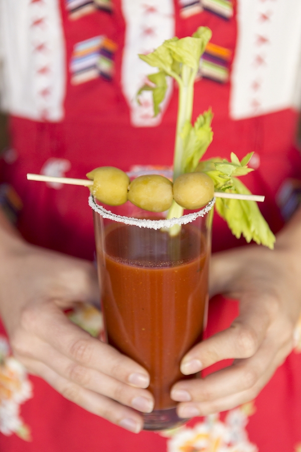 DIY Wedding Bloody Mary Bar