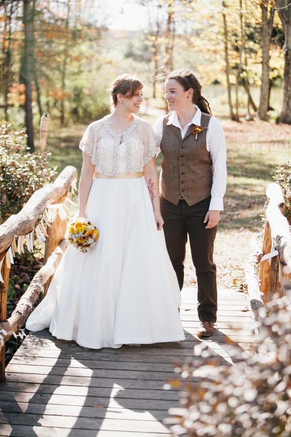 A Vintage Rustic Fall Wedding with DIY Details