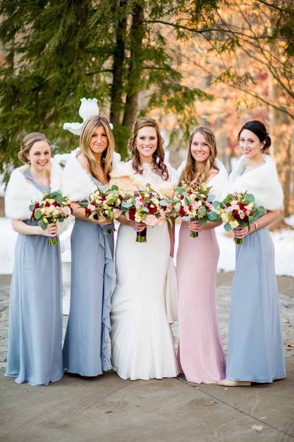 Velvety Warm Winter Virginia Wedding