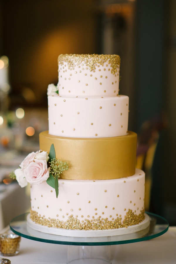 Elegant, Rose Gold and Champagne Florida Wedding