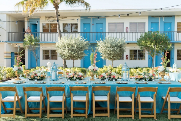 Whimsical, Coral & Turquoise Florida Beach Wedding