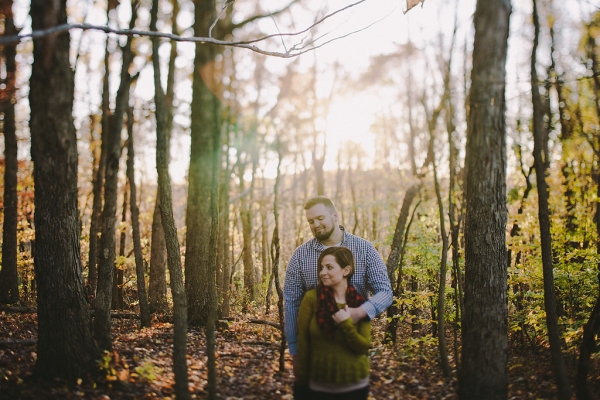 Crisp, Cozy Engagement Session