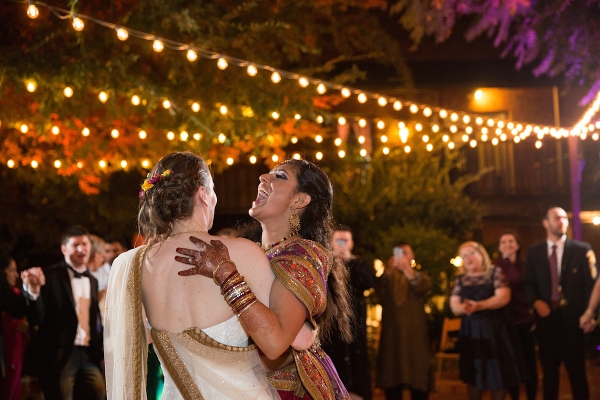 A Gorgeous Courtyard Indian Wedding