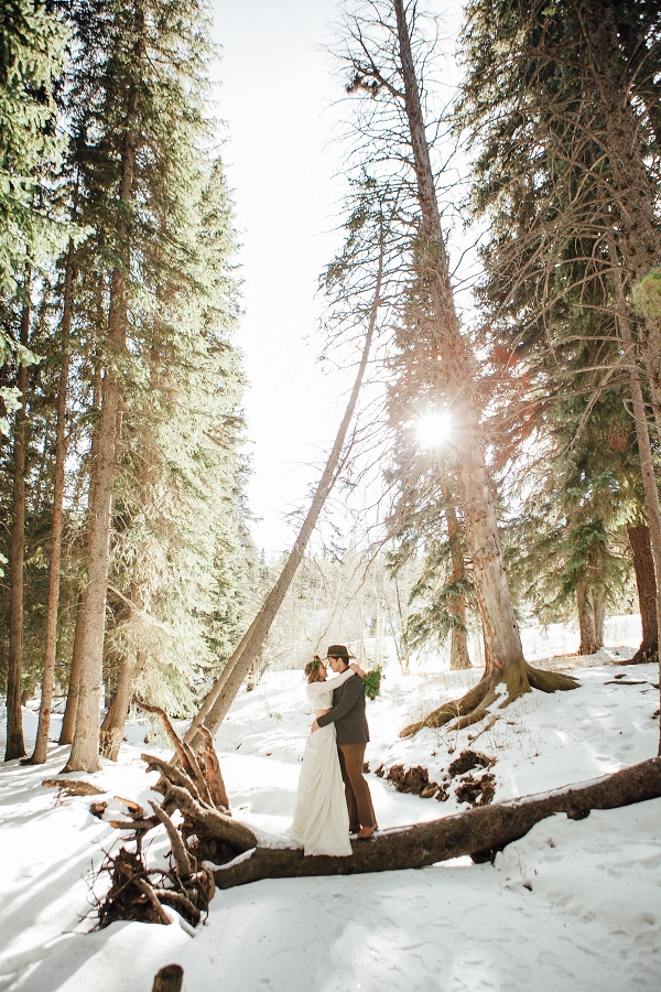 Bohemian Winter Wonderland Styled Shoot