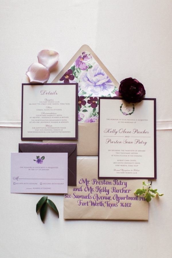 24 Winter Wedding Invitations