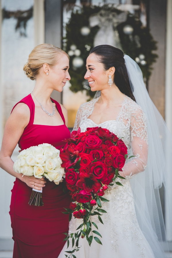 Christmas Holiday Themed Wedding