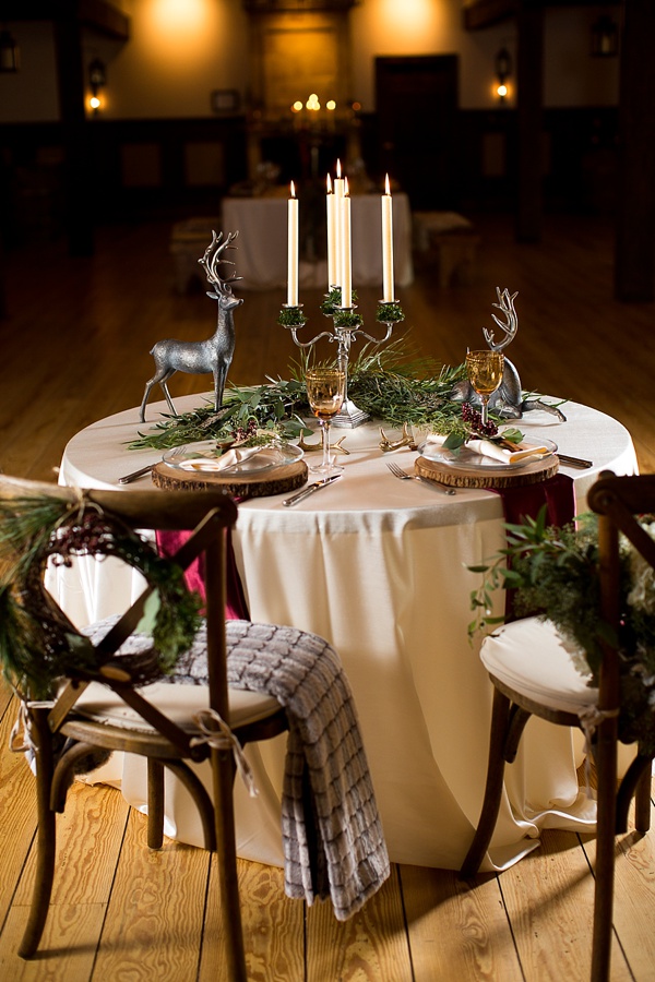 Rustic German-Inspired Christmas Wedding Ideas