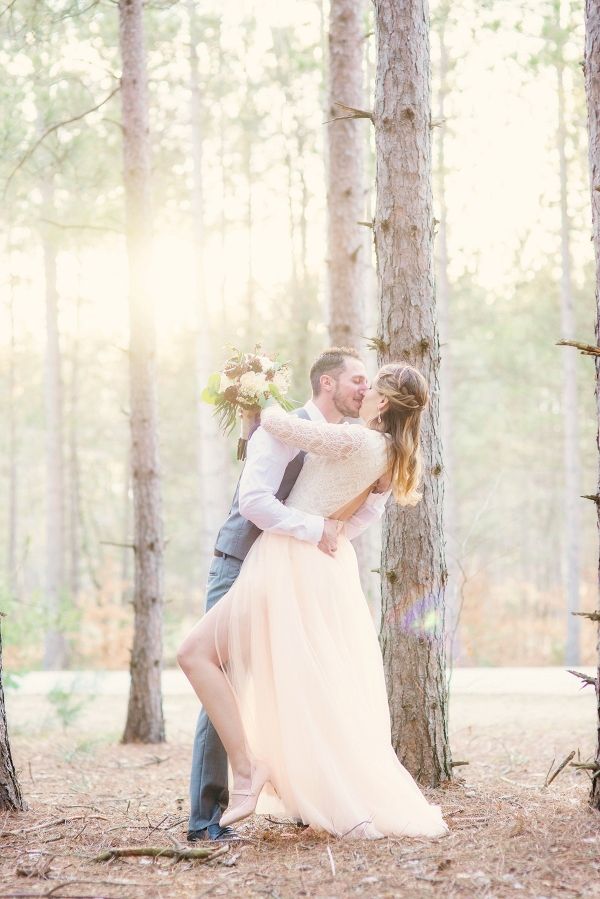 Rustic Mountaintop Winter Wedding Inspiration