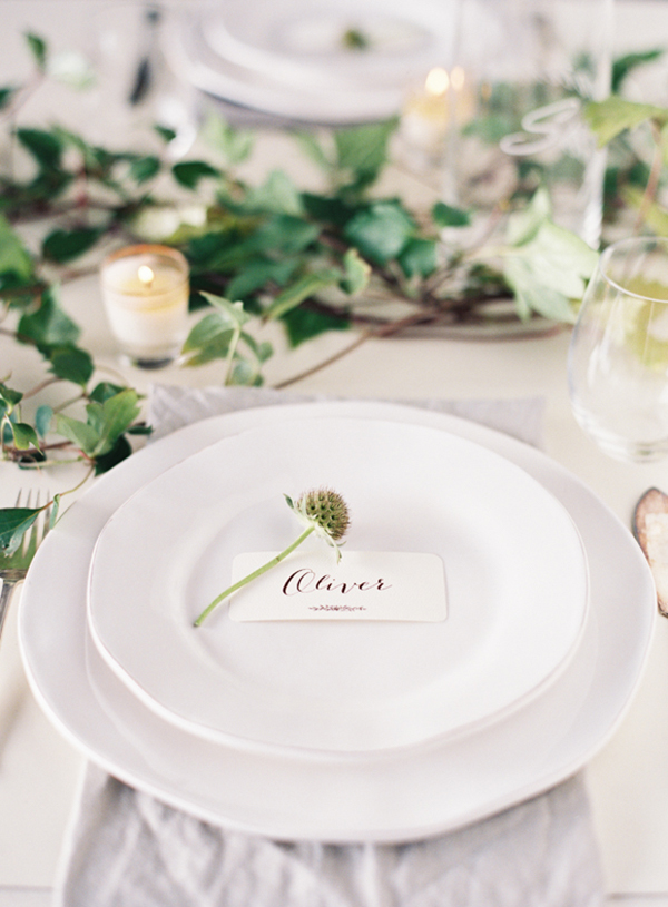 Organic + Fresh Spring Wedding Inspirations