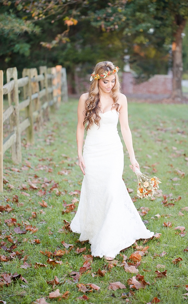 Rustic Sunrise Winery Bridal Session