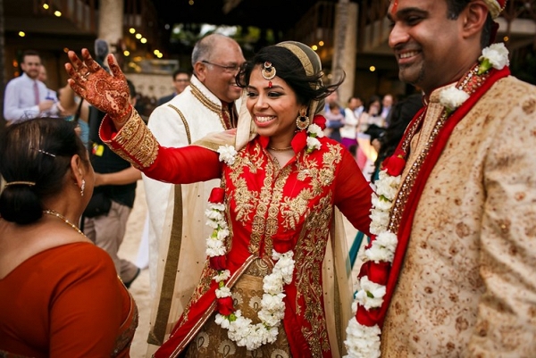 Tropical Indian Wedding Mexico