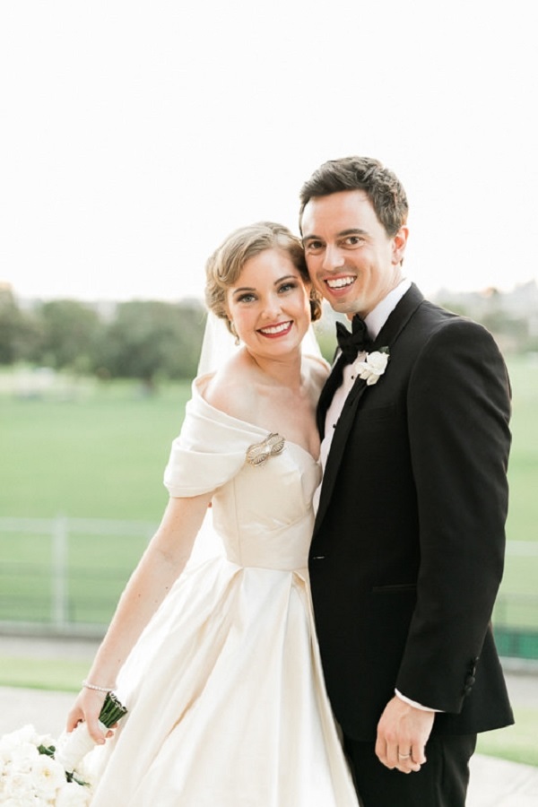 Black Tie Mural Hall Wedding