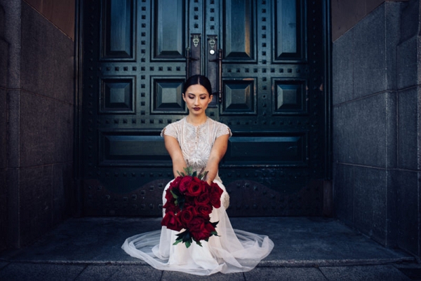 Striking Parisian Inspired Bridal Shoot