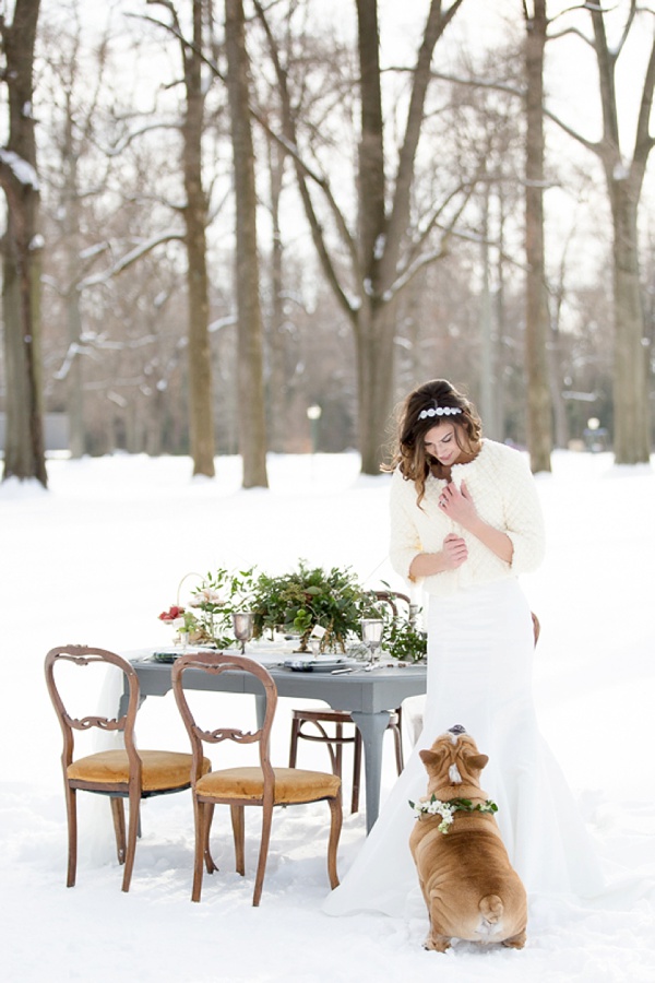 Snowy Winter Wedding Inspiration