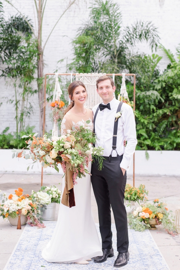 Industrial Boho Wedding Inspiration