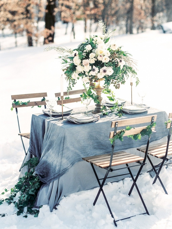 Wintry Romantic Wedding Inspiration