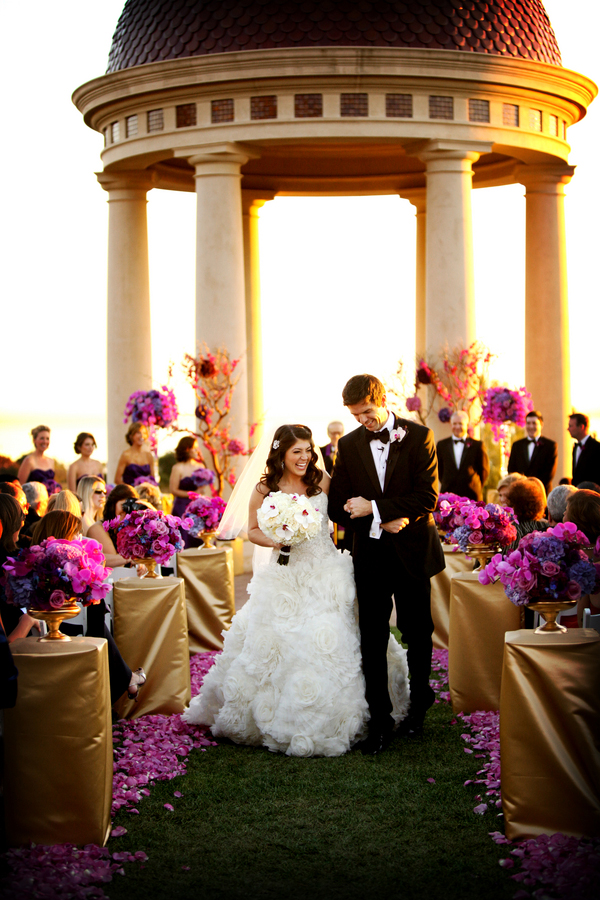 Luxurious Radiant Orchid Wedding