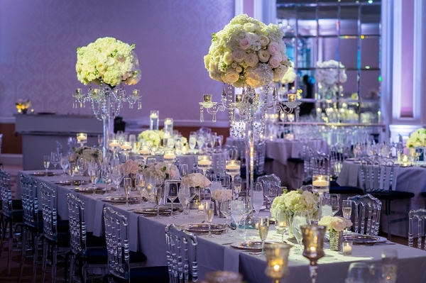 Glitzy Winter DC Ballroom Wedding