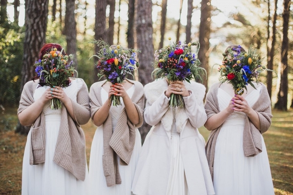 A Bright & Beautiful Woodland Wedding